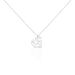 Collier Origami Argent Blanc - Colliers fantaisie Femme | Marc Orian