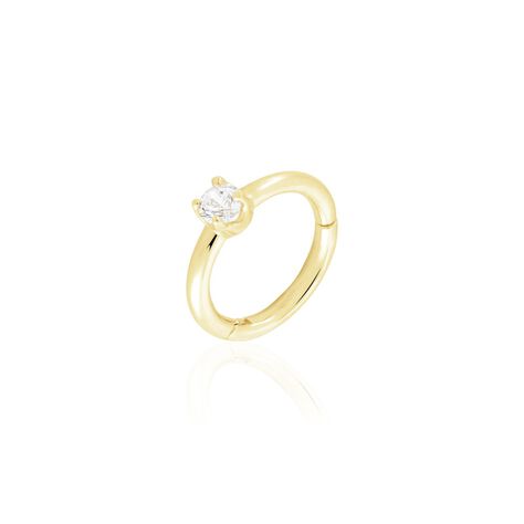 Piercing D'oreille Or Jaune Ailantie Oxyde De Zirconium - Piercing Hélix Femme | Marc Orian