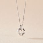 Collier Ariah Argent Blanc - Colliers fantaisie Femme | Marc Orian