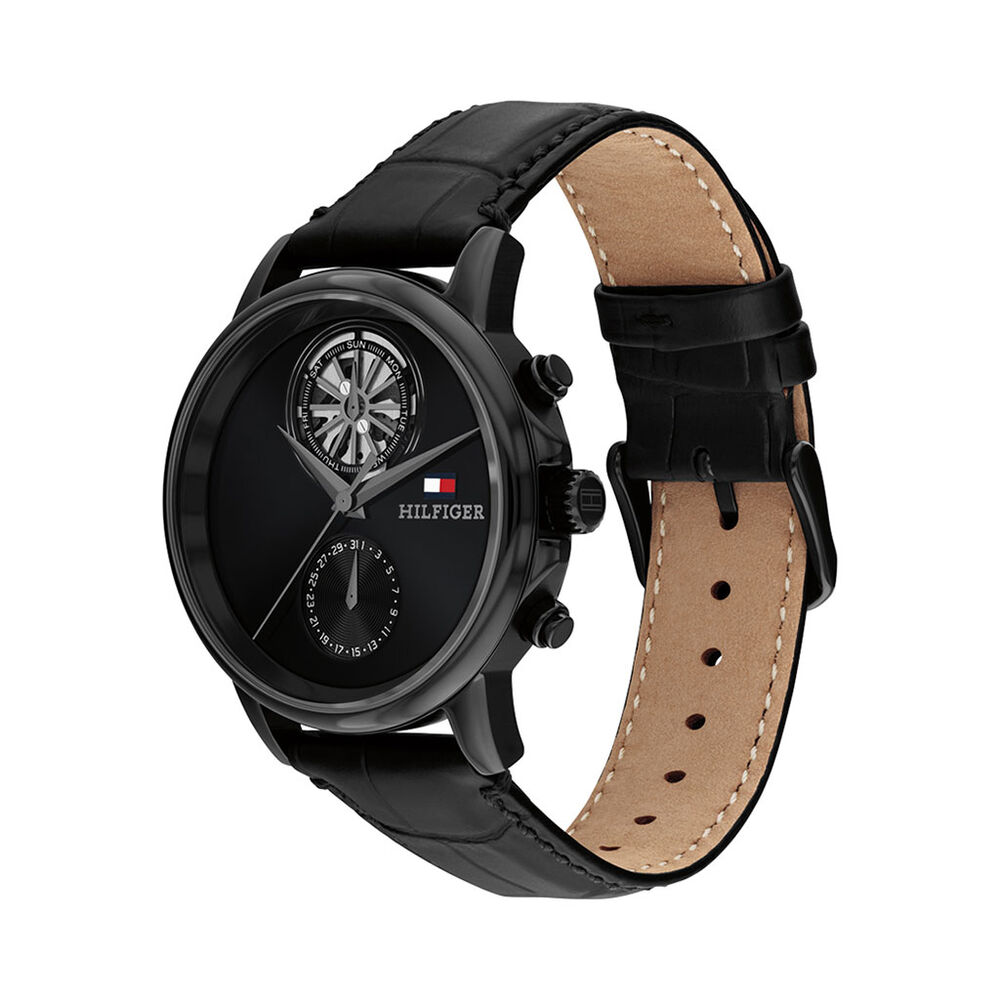 Montre Tommy Hilfiger Stewart Noir - Montres &eacute;tanches Homme | Marc Orian