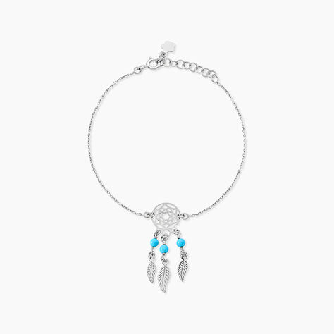 Bracelet Poehei Argent Blanc Cristaux De Swarovski - Bracelets fantaisie Femme | Marc Orian