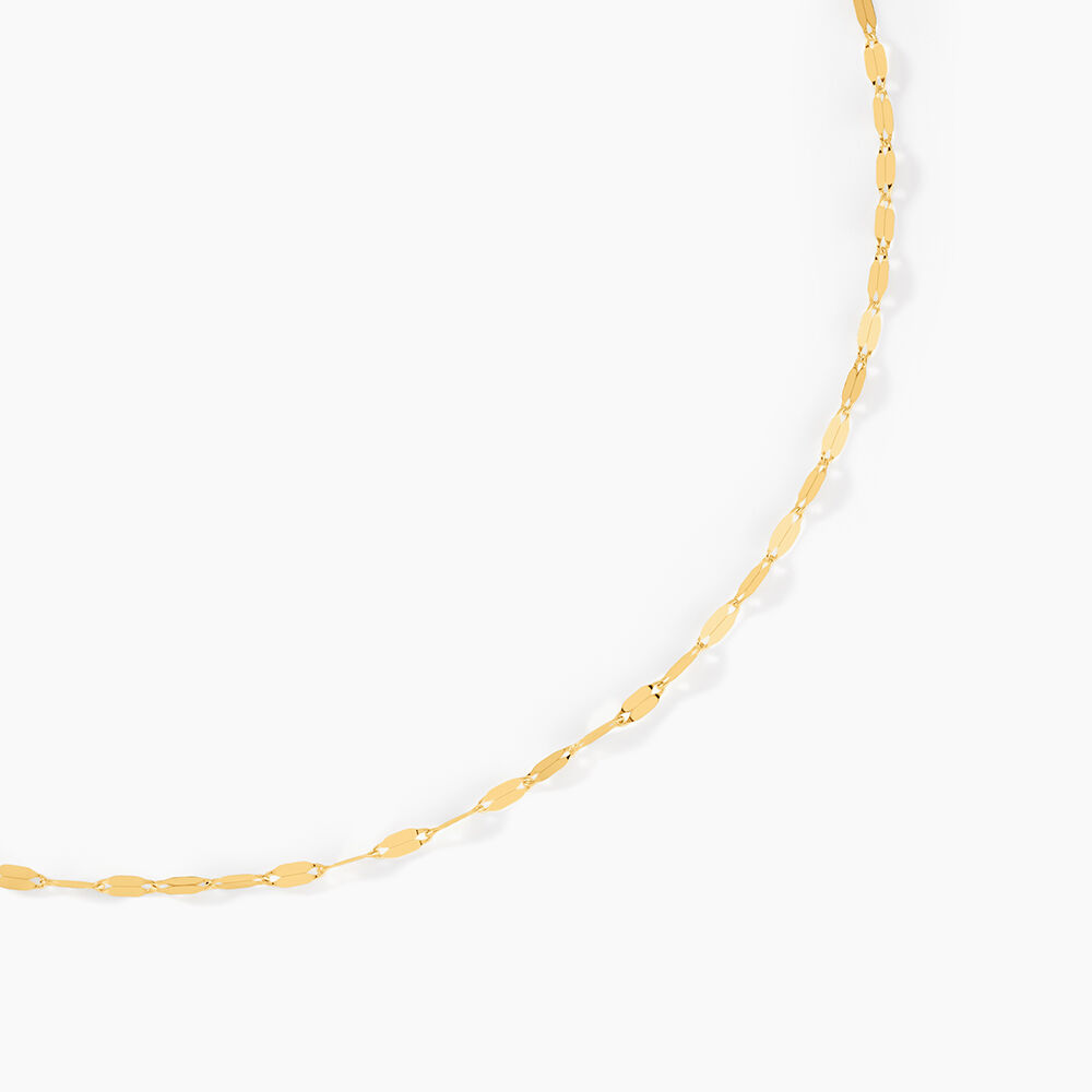 Cha&icirc;ne Camelie Maille Lumina Or Jaune - Chaines Femme | Marc Orian