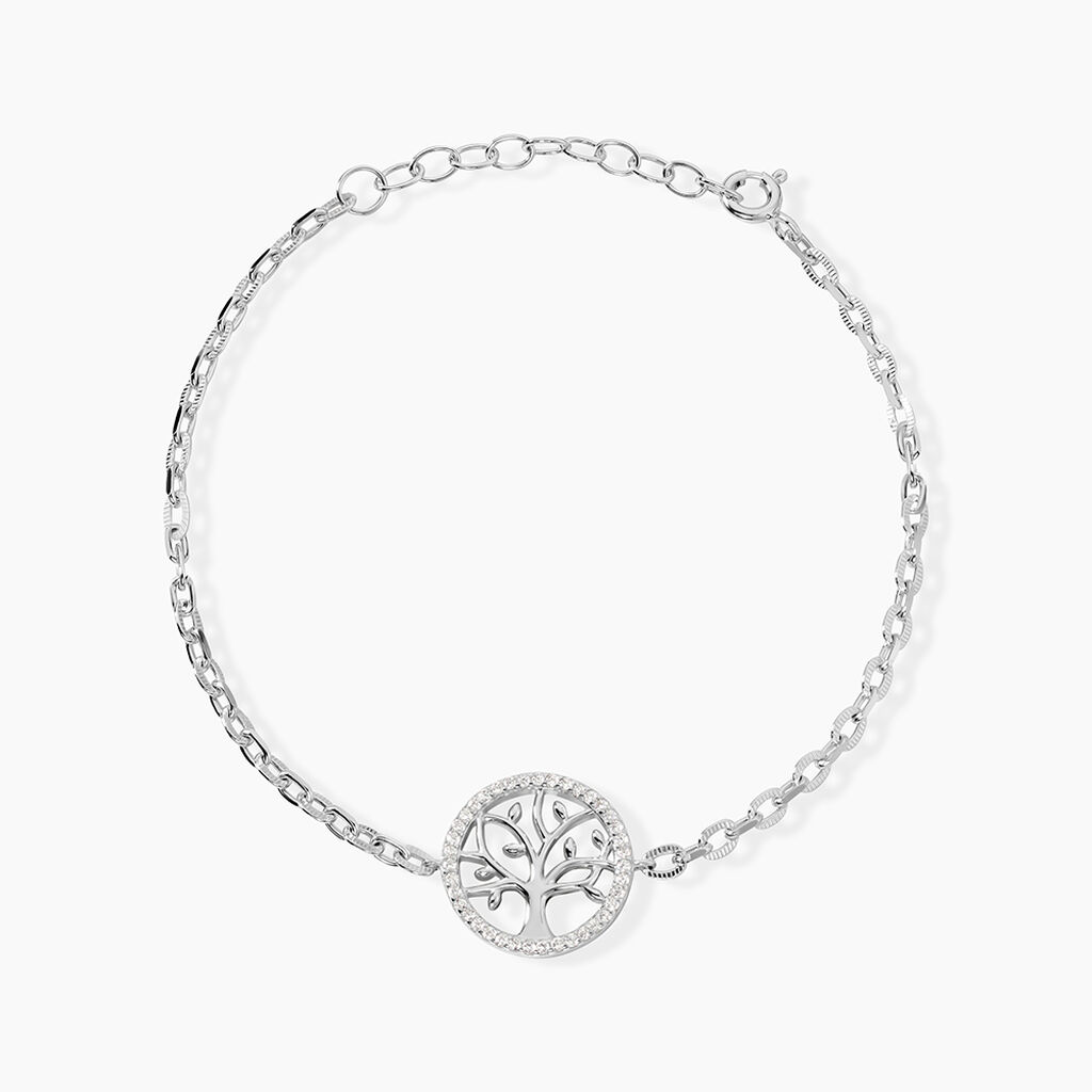 Bracelet Argent Urcisse Oxydes De Zirconium - Bracelets fantaisie Femme | Marc Orian