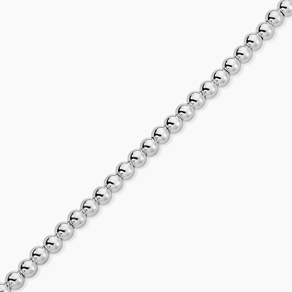 Bracelet Ciska Argent Blanc - Bracelets fantaisie Femme | Marc Orian