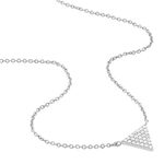 Collier Brendana Argent Blanc Oxyde De Zirconium - Colliers avec pierres Femme | Marc Orian
