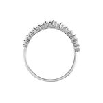 Bague Idonea Argent Blanc Oxyde De Zirconium - Bijoux fantaisie Femme | Marc Orian