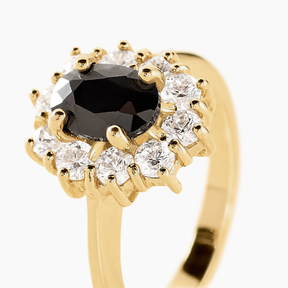 Bague or pierre bleue clearance