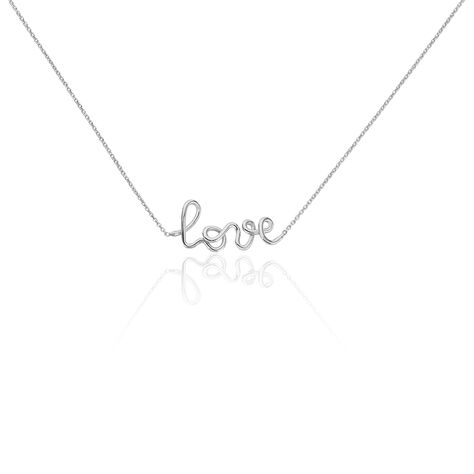 Collier Scheima Argent Blanc - Colliers fantaisie Femme | Marc Orian