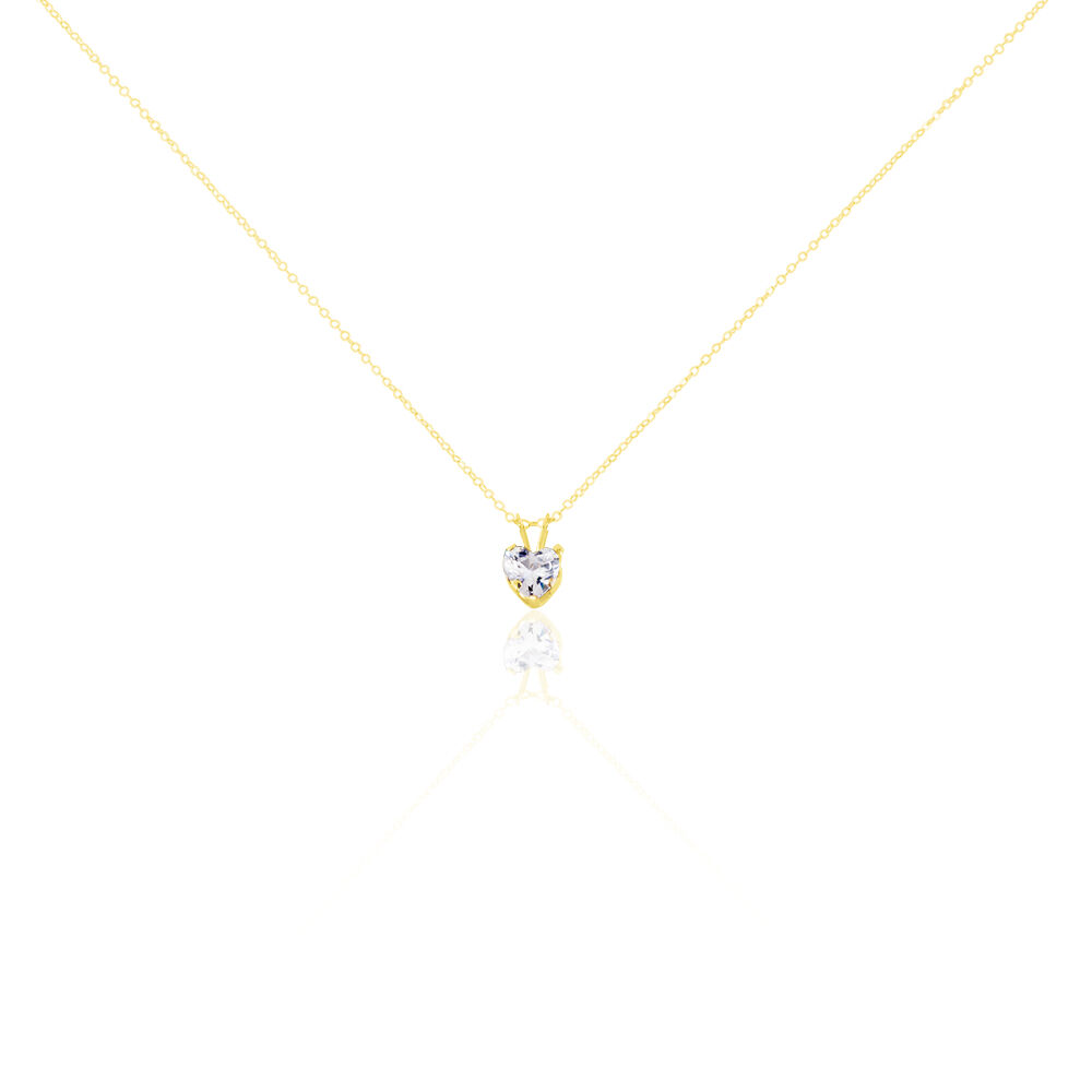 Collier Aodren Or Jaune Oxyde De Zirconium - Colliers avec pierres Famille | Marc Orian