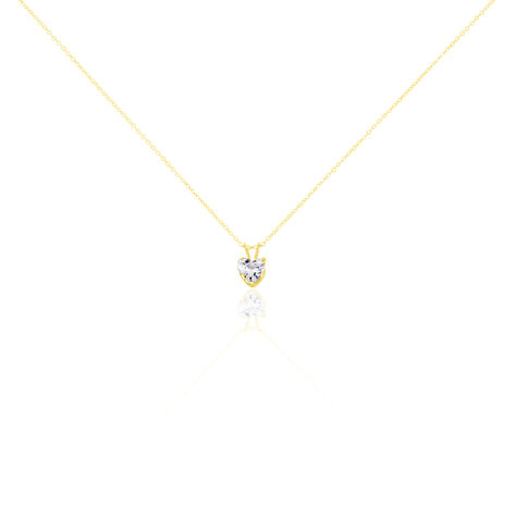 Collier Aodren Or Jaune Oxyde De Zirconium - Colliers avec pierres Famille | Marc Orian