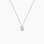 Collier Nid D'amour Or Blanc Diamant - Colliers avec pierres Femme | Marc Orian