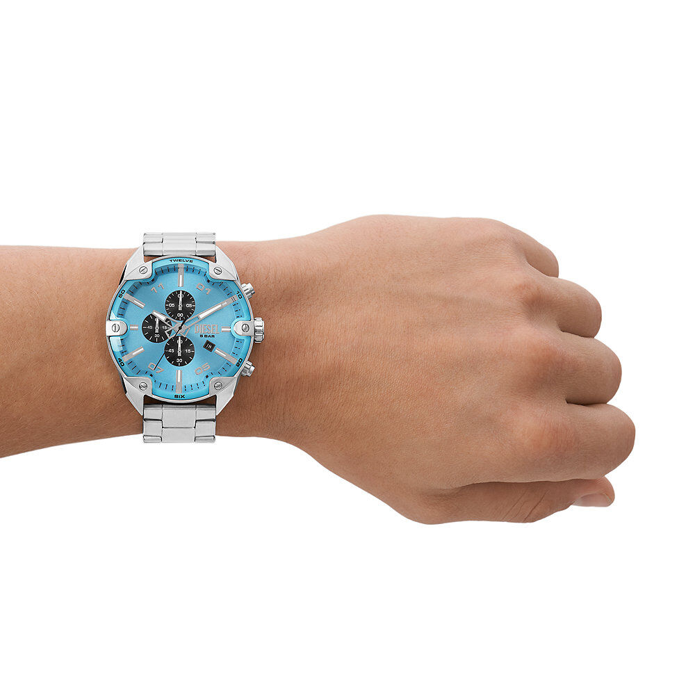 Montre Diesel Spiked Bleu - Montres étanches Homme | Marc Orian