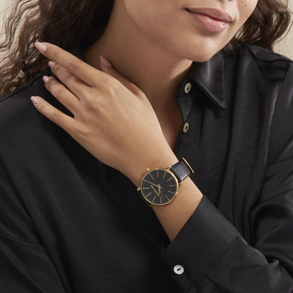 Michael kors 2025 montre noir femme