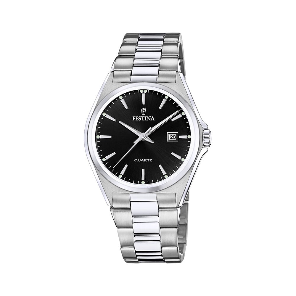 Montre Festina Classics 40 Noir - Montres &eacute;tanches Homme | Marc Orian