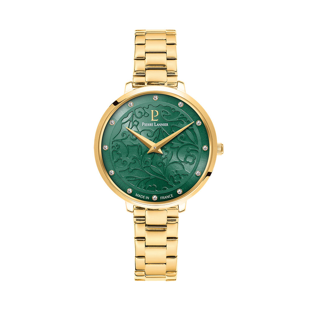 Montre Pierre Lannier Eolia Vert - Montres &eacute;tanches Femme | Marc Orian