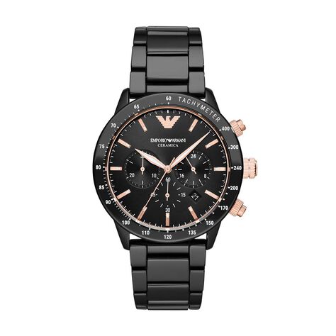 Montre Emporio Armani Noir - Montres sport Homme | Marc Orian