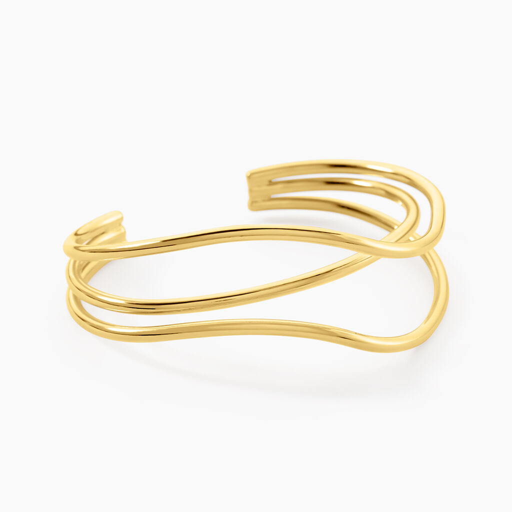 Bracelet Jonc Segalene Acier Jaune - Bracelets joncs Femme | Marc Orian