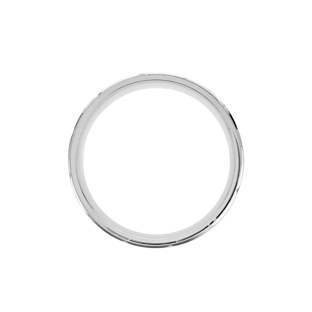 Bague Tyko Acier Gris - Bijoux fantaisie Homme | Marc Orian