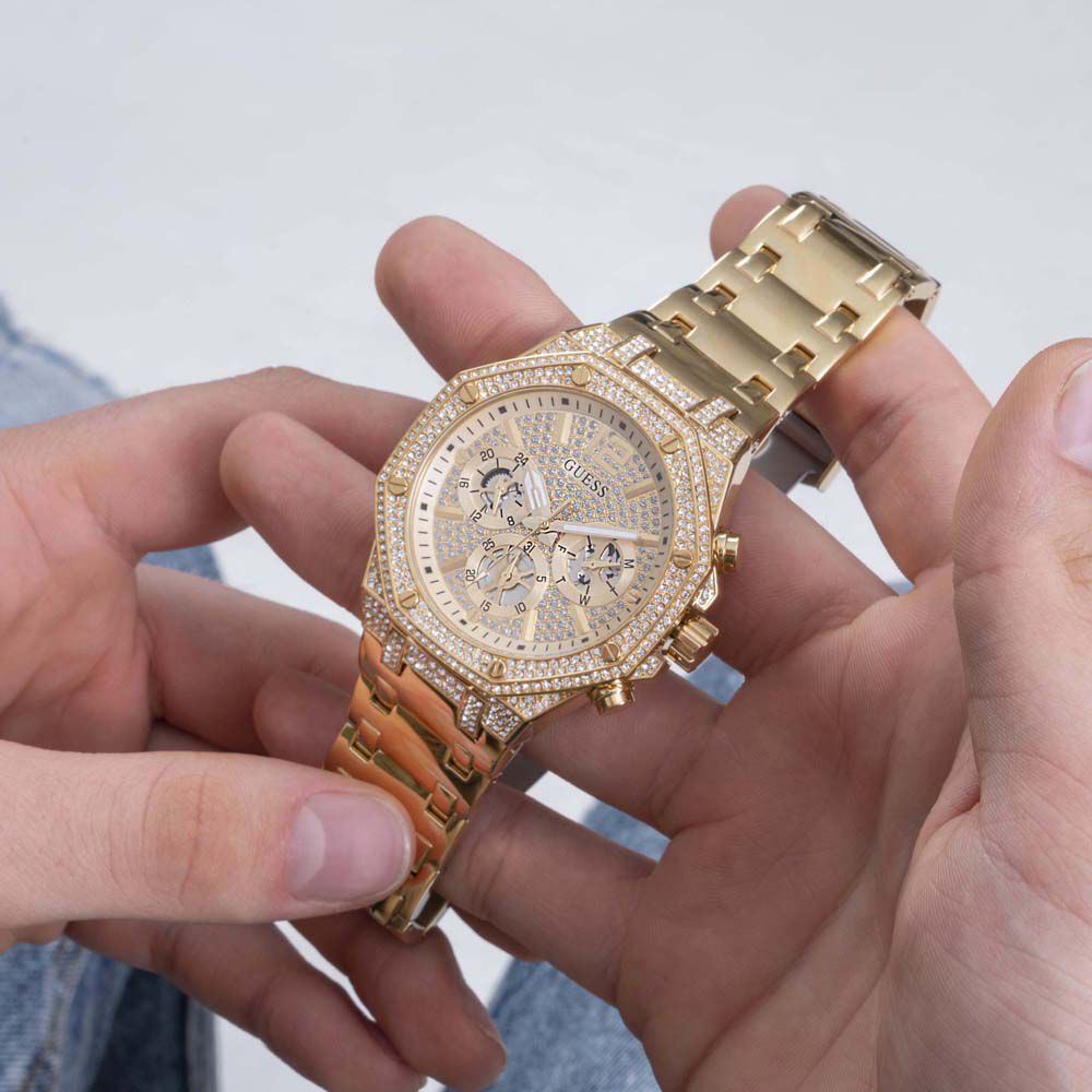 Montre Guess Momentum Doré - Montres étanches Homme | Marc Orian