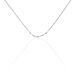 Collier Saphir Argent Blanc Oxyde De Zirconium - Colliers avec pierres Femme | Marc Orian