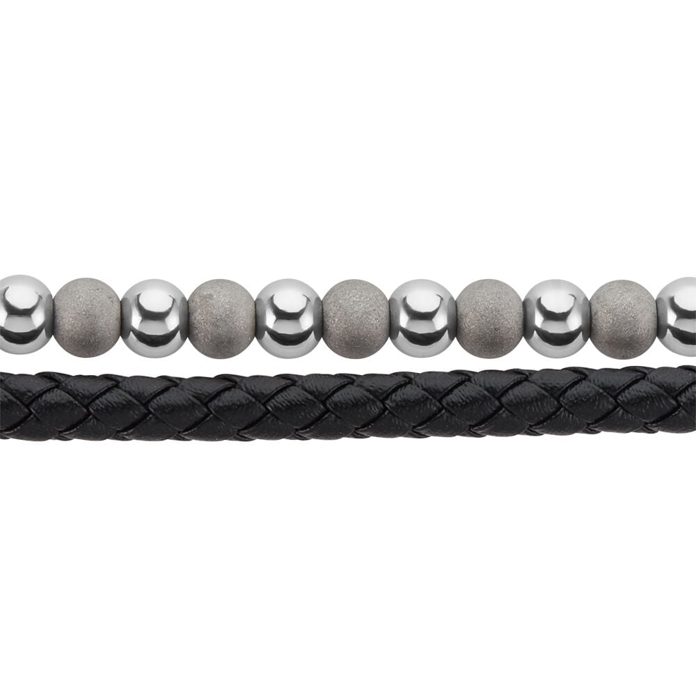 Bracelet Jourdan Pheonix Cuir Noir - Bracelets cuir Homme | Marc Orian