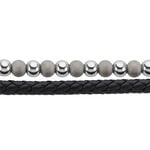 Bracelet Jourdan Pheonix Cuir Noir - Bracelets cuir Homme | Marc Orian