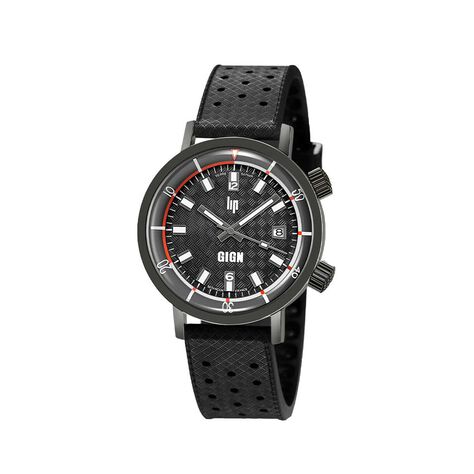 Montre Lip Nautic-ski Noir - Montres automatique Famille | Marc Orian