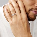 Bague Denys Argent Blanc - Bagues grosses Homme | Marc Orian