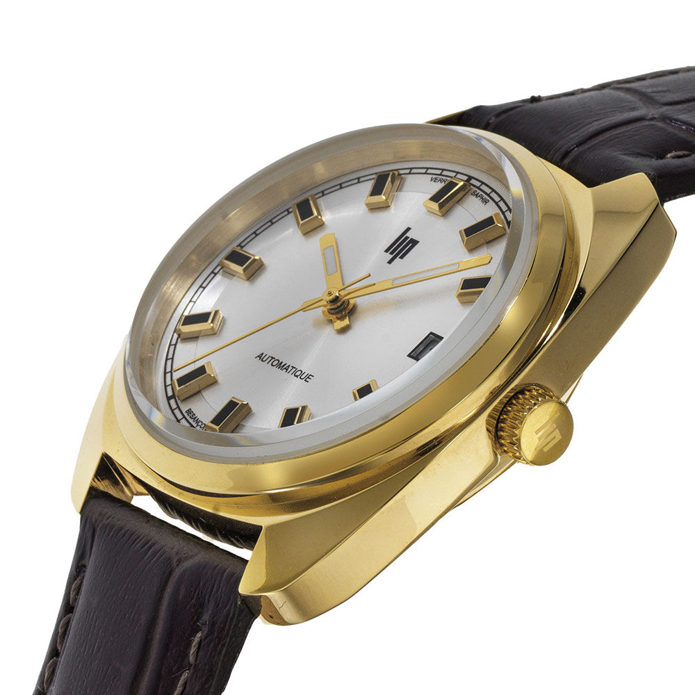 Montre Lip General De Gaulle Auto 35 Argent&eacute; - Montres automatiques Unisex | Marc Orian