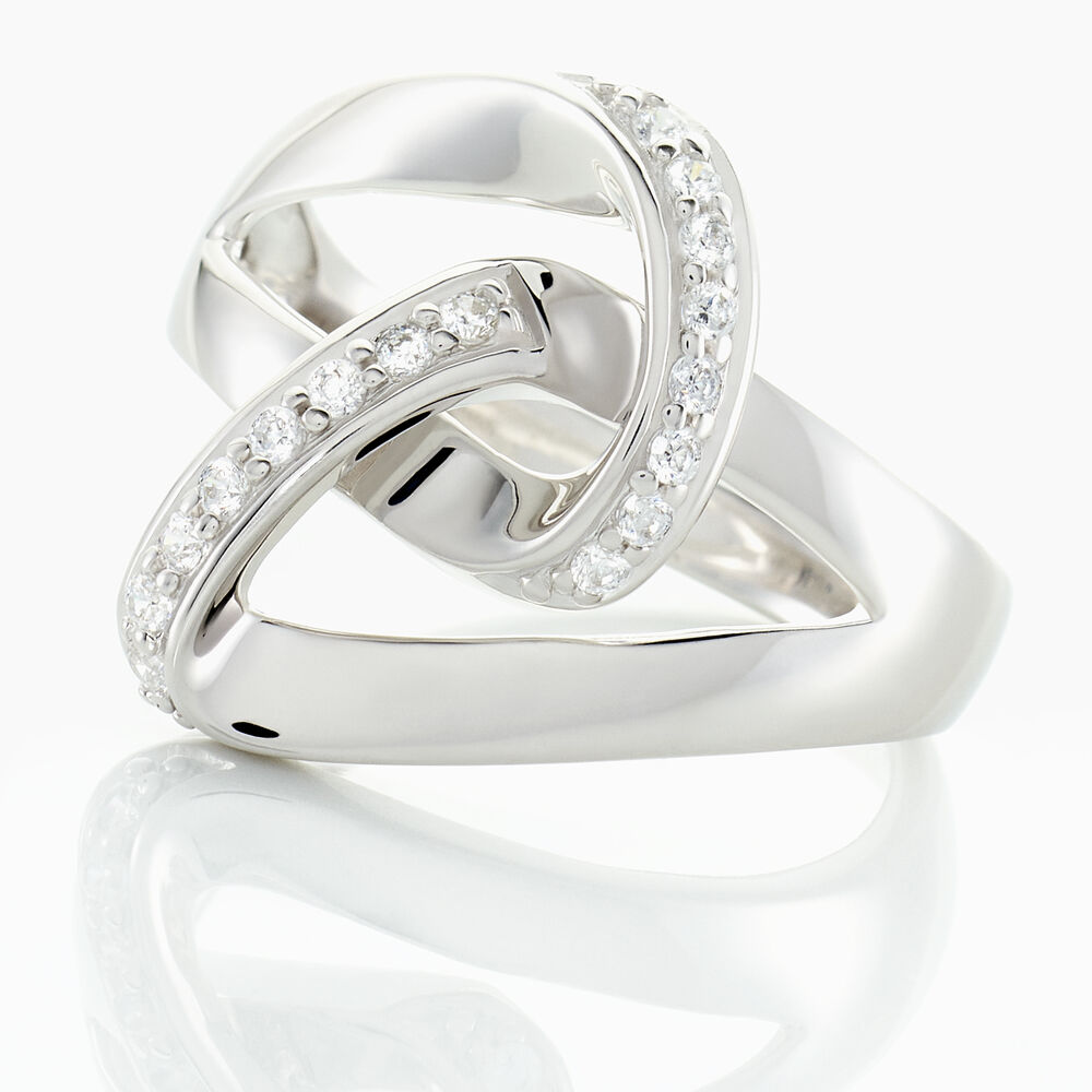 Bague Keissy Argent Oxyde De Zirconium - Bagues avec pierre Femme | Marc Orian