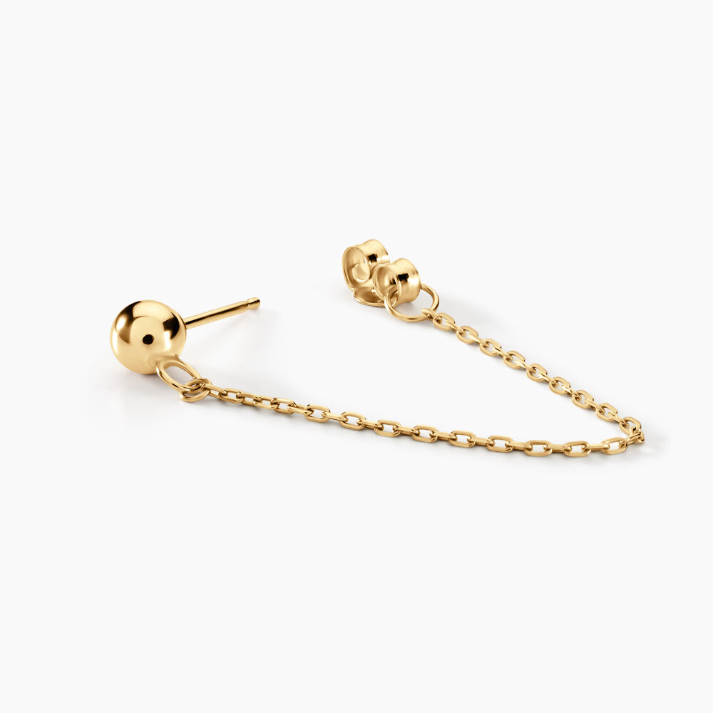Boucle D'oreille Channah Or Jaune - Piercings d'oreilles Femme | Marc Orian