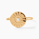 Bague Artea Plaqu&eacute; Or Jaune Oxyde De Zirconium - Bijoux fantaisie Femme | Marc Orian