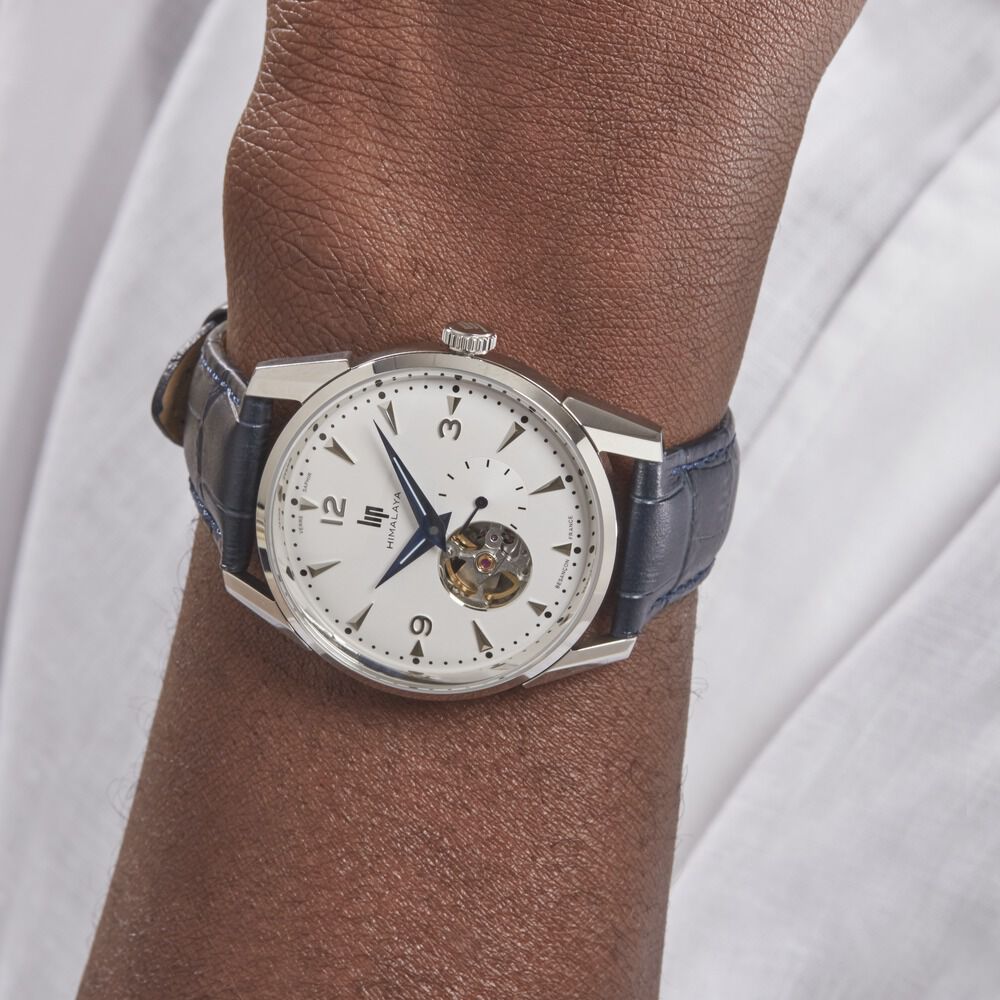 Montre Lip Himalaya Cœur Battant Argenté - Montres automatiques Homme | Marc Orian