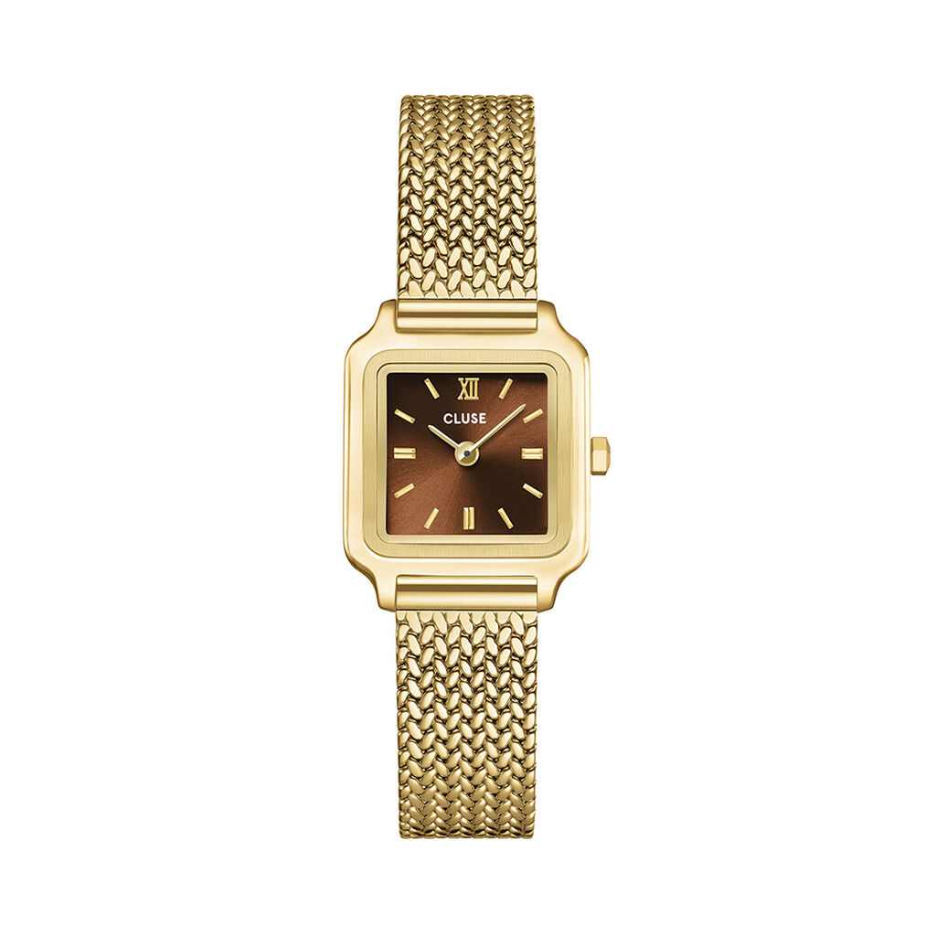 Montre Cluse Gracieuse Mini Marron - Montres &eacute;tanches Femme | Marc Orian