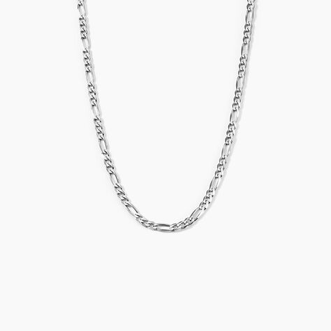 Cha&icirc;ne Vivian Argent Blanc - Colliers fantaisie Femme | Marc Orian