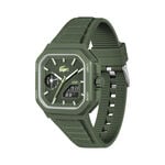 Montre Lacoste Lc33 Square Kaki - Montres &eacute;tanches Homme | Marc Orian