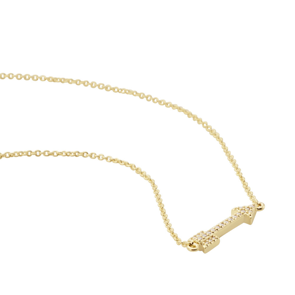 Collier Karitate Plaqu&eacute; Or Oxydes De Zirconium - Colliers avec pierres Femme | Marc Orian
