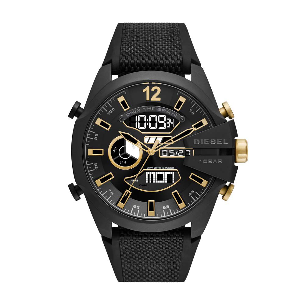Montre Diesel Mega Chief Noir - Montres &eacute;tanches Homme | Marc Orian