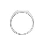 Chevali&egrave;re Argent Blanc Python Email Et Oxyde De Zirconium - Solitaires Homme | Marc Orian