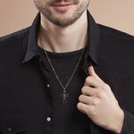 Collier Saleh Plaqu&eacute; Or Jaune - Colliers ete Homme | Marc Orian