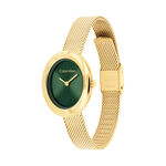 Montre Calvin Klein Twisted Bezel 24 Vert - Montres &eacute;tanches Femme | Marc Orian