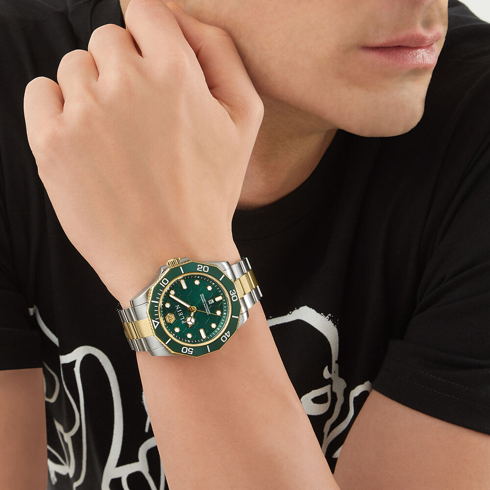 Montre Philipp Plein Hypersport Vert - Montres &eacute;tanches Homme | Marc Orian