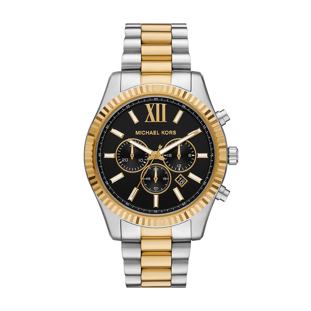 Montre Michael Kors Lexington Noir - Montres &eacute;tanches Homme | Marc Orian