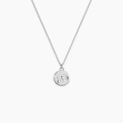 Collier Despina Argent Blanc Oxyde De Zirconium - Colliers avec pierres Femme | Marc Orian
