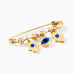 Pendentif Boncuk Or Jaune - Pendentifs Famille | Marc Orian