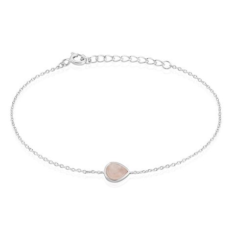 Bracelet Tao Argent Blanc Quartz - Bracelets chaînes Femme | Marc Orian