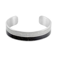 Bracelet Jonc Marie-adelaide Acier Blanc