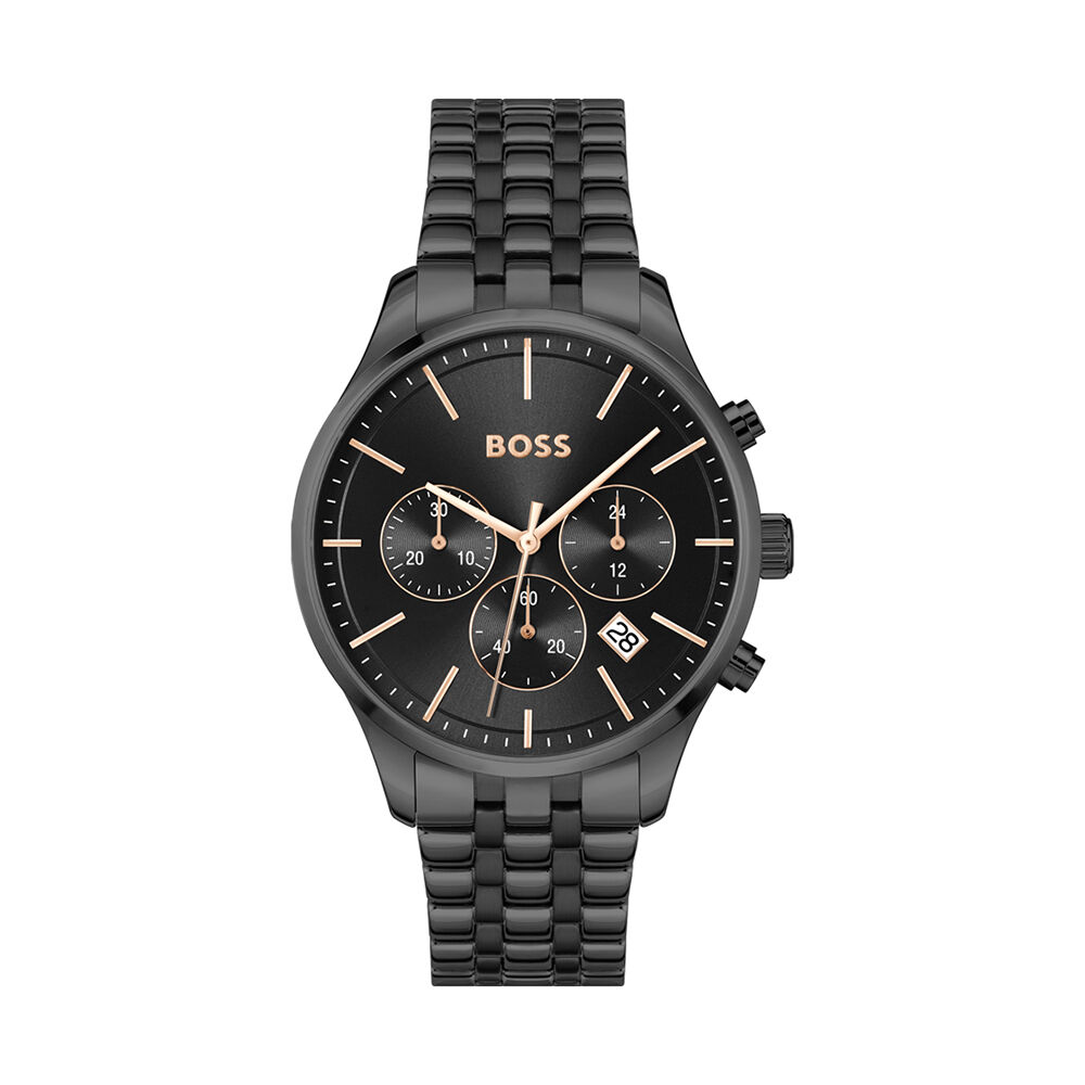 Montre Boss Avery Noir - Fête des pères Homme | Marc Orian