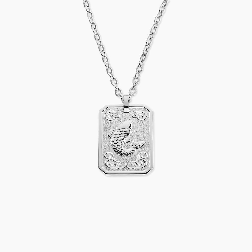 Collier Phebus Him Acier - Colliers fantaisie Homme | Marc Orian