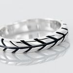 Bague Denys Argent Blanc - Bagues grosses Homme | Marc Orian